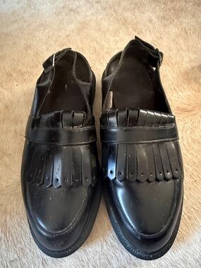 Dr Martens Valentine Slingback
Tassel fringe  Loafer Wingtip Oxford
Shoes Sz 9